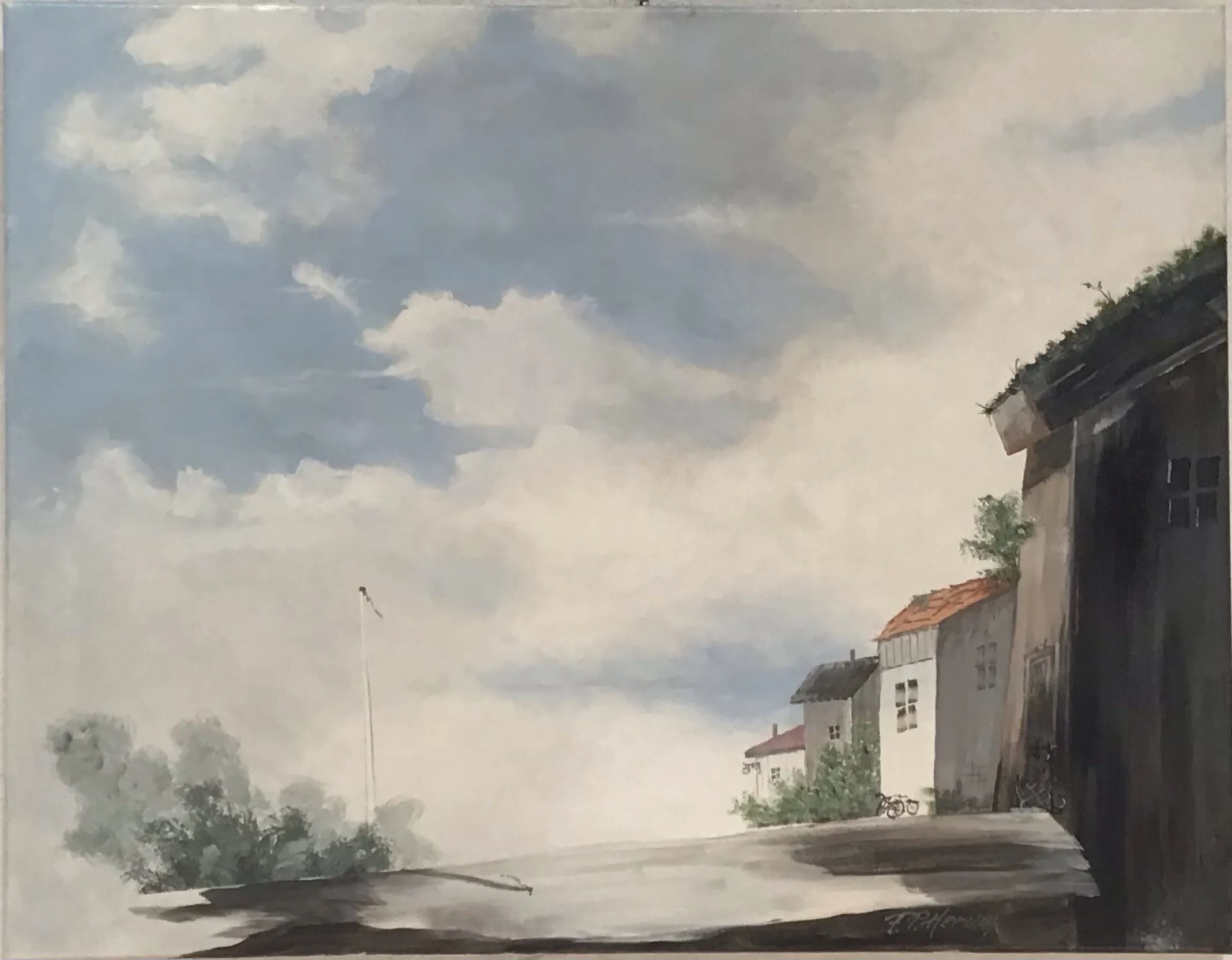 Maleri nr 161 90 cm X 70 cm